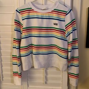 Vans short sweatshirt.